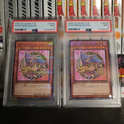 2025 YU-GI-OH! JAPANESE 711E-7-ELEVEN COLLAB #JP002 DARK MAGICIAN GIRL PSA 9 - Image 4