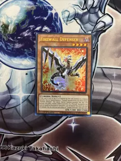 (EY) Yu-Gi-Oh! Firewall Defenser (CYAC-EN001) 1st Edition Ultra Rare VLP - Image 1