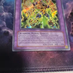 YUGIOH ELEMENTAL HERO PLASMA VICE GLAS-EN037 1ST SECRET NM - Image 4