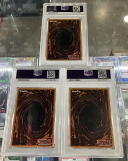 2020 Yu-Gi-Oh Obelisk/ Slifer/ Ra Speed Duel 1st Edition SP PSA 10 (Lot Of 3) - Image 3
