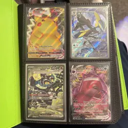 Full 160 Pokemon Cards Bundle/Binder Collection - Ultra Rare - Image 1
