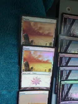 91 Foil Only Basic Lands Complete Lot Champions of Kamigawa. MTG Card As Shown - Image 3