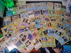 Pokemon Bulk WOTC Vintage lot 102 cards 1st edition shadowless base set, fossil+ - Image 1