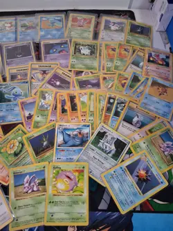 Pokemon Bulk WOTC Vintage lot 102 cards 1st edition shadowless base set, fossil+ - Image 4