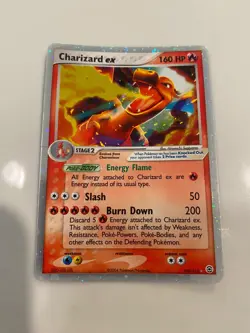 Pokemon TCG Charizard EX Holo Ultra Rare Card 105/112 FireRed & LeafGreen NM - Image 1