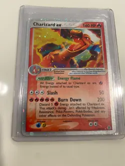 Pokemon TCG Charizard EX Holo Ultra Rare Card 105/112 FireRed & LeafGreen NM - Image 3