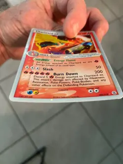 Pokemon TCG Charizard EX Holo Ultra Rare Card 105/112 FireRed & LeafGreen NM - Image 5