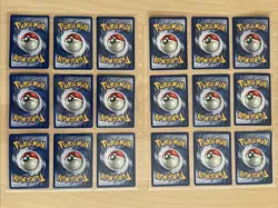Pokemon TCG Base Set Unlimited 82 Card Lot - Image 2