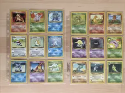 Pokemon TCG Base Set Unlimited 82 Card Lot - Image 3