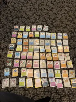 Pokemon 76 Card Shiny Lot 75% Of Collectr Cards From Paldean Fates And Shining - Image 1