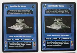 Star Wars CCG 12 card Star Destroyer Lot- common star destroyers - Image 2