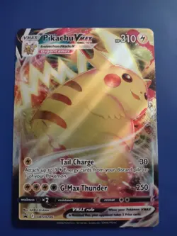 ⭐Pikachu VMAX SWSH286 Black Star Promo Holo NM Pokemon TCG Card - Image 1