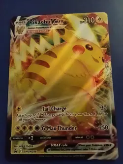 ⭐Pikachu VMAX SWSH286 Black Star Promo Holo NM Pokemon TCG Card - Image 3