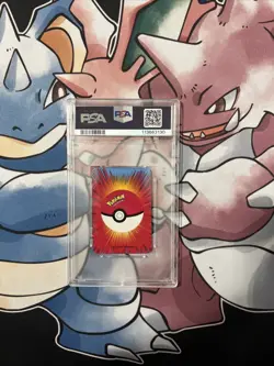 PSA 10 GEM MINT 1999 POKEMON MINI PLAYING CARDS CHARMANDER Blue KING OF HEARTS - Image 2