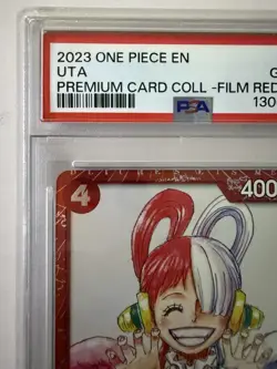 PSA 10 Uta #005 One Piece Premium Card Collection Film Red English 2023 - Image 3