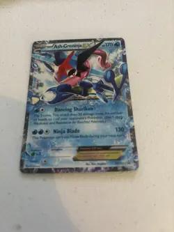 Ash-Greninja EX XY133 - XY Holo - Pokemon Card LP - Image 1