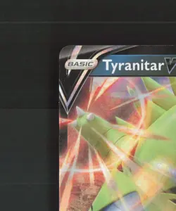 Tyranitar V SWSH109 Sword & Shield Black Star Promo Holo Pokemon Card NM - Image 3