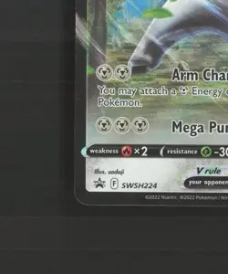 Melmetal V SWSH224 Sword & Shield Black Star Promo Holo Pokemon Card NM - Image 5