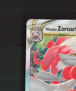 Hisuian Zoroark VSTAR SWSH298 Black Star Promo Holo Pokemon Card NM - Image 3