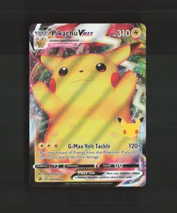 Pikachu VMAX SWSH062 Sword & Shield Black Star Promo Holo Pokemon Card NM - Image 1