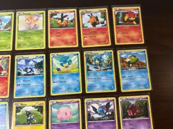 Pokemon Black & White Card Lot Unlimited Non-Holo 29 Cards - Image 4