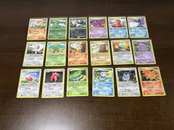 Pokemon Platinum Card Lot Unlimited Non-Holo & Reverse Holo 18 Cards - Image 2