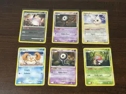 Pokemon Great Encounters Card Lot Unlimited Non-Holo & Reverse Holo 6 Cards - Image 2