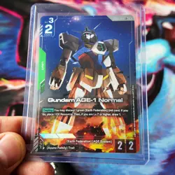 Gundam AGE-1 Normal | Gundam Card Game | Dual Impact GD02-021 - Image 2