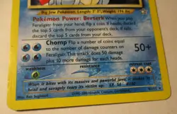 Pokemon TCG Neo Genesis Feraligatr 4/111 Holo Card 2000 Played Used Vintage - Image 5