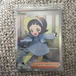 Poppy 220/197 (LP) IR Scarlet & Violet: Obsidian Flames 2023 Pokemon Card - Image 1