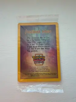 Ancient Mew Sealed Promo Pokemon Card 2000 Movie Edition - Image 1