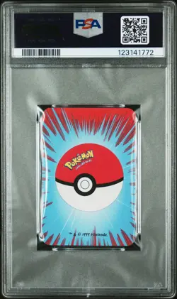 1999 BICYCLE POKEMON MINI PLAYING CARDS RED DECK POKEMON LOGO PSA 10 - Image 2
