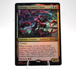 Carnage, Crimson Chaos | #125 | Rare | Foil | Spider-Man SPM | Magic | 2025 - Image 1
