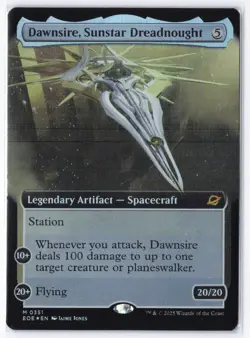Dawnsire, Sunstar Dreadnought (Extended Art) M Edge of Eternities 351 NM - Image 1