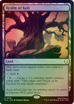 1 x Realm of Koh - Foil - Avatar: The Last Airbender - LP - MTG - Image 1