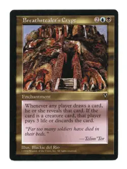 Breathstealer's Crypt - Magic the Gathering MTG - Visions Regular - Image 1