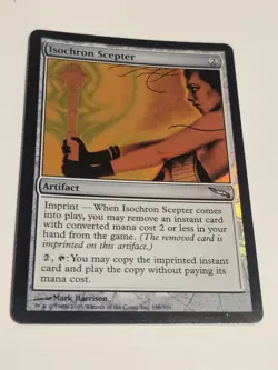 Isochron Scepter - Foil Mirrodin Magic mtg English x1 - Image 1