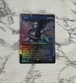 Shiva (Subtlety) Foil Borderless Final Fantasy Secret Lair NM MTG - Image 2