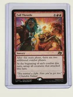 Full Throttle - Aetherdrift #0127 MTG Magic The Gathering - Image 1