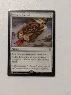 MTG Venser's Journal - Commander 2021 NM - Image 1