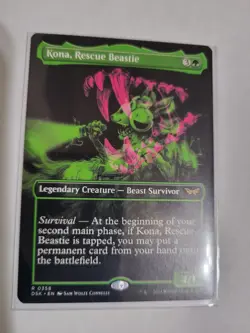 MTG KONA, RESCUE BEASTIE BOARDER LESS ART 358 FREE SHIP MINT! - Image 1