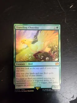 Traveling Chocobo Final Fantasy Foil - Image 1