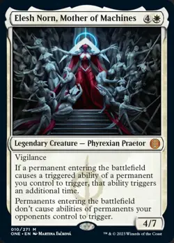 1x Elesh Norn, Mother of Machines NM-Mint, English Phyrexia: All Will Be One MTG - Image 1