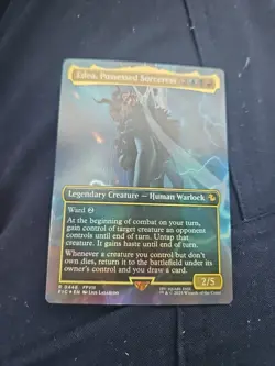 Edea, Possessed Sorceress (Borderless) Commander: Final Fantasy Foil - Image 1