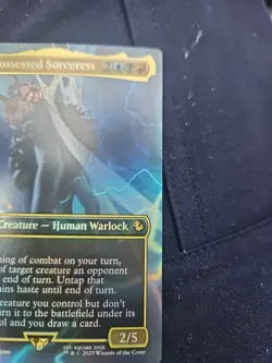 Edea, Possessed Sorceress (Borderless) Commander: Final Fantasy Foil - Image 3