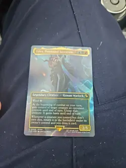 Edea, Possessed Sorceress (Borderless) Commander: Final Fantasy Foil - Image 4