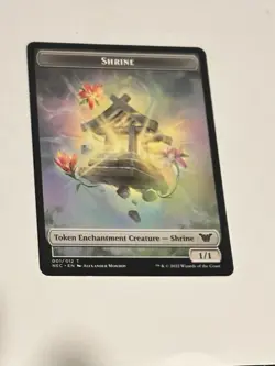 Shrine Token - Kamigawa Neon Dynasty Commander - NM Magic the Gathering MTG - Image 1