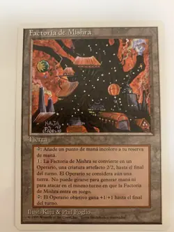 MTG NM Factoria de Mishra Spanish Mishra’s Factory Free Shipping US & Tracking - Image 1