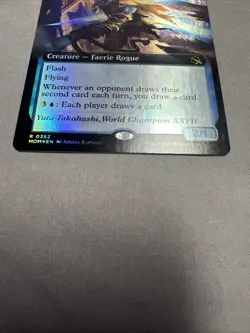 Magic MTG - Faerie Mastermind (Extended Art) MOM #352 (Foil) Machine - Image 2