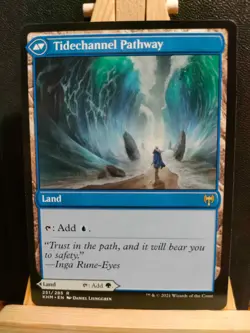 Barkchannel Pathway - Kaldheim - Rare - NM (see pics) MTG - Image 2